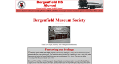 Desktop Screenshot of bergenfieldmuseum.com